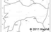 Blank Simple Map of Biakoye