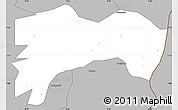 Gray Simple Map of Biakoye