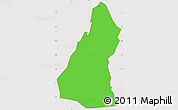 Political Simple Map of Dutasor, cropped outside