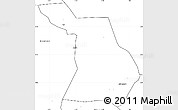 Blank Simple Map of Dzoze