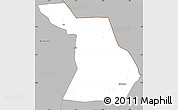 Gray Simple Map of Dzoze