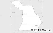Silver Style Simple Map of Dzoze