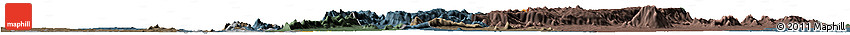 Political Horizon Map of Gbi, darken, semi-desaturated