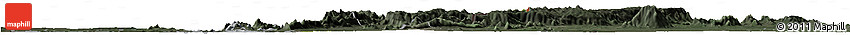 Satellite Horizon Map of Gbi, darken, semi-desaturated