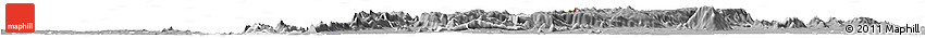Satellite Horizon Map of Gbi, lighten, desaturated