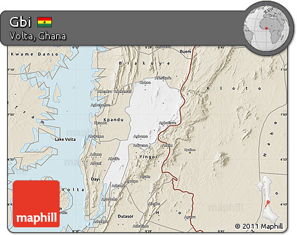 Classic Style Map of Gbi
