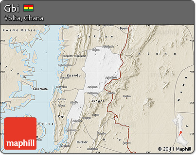 Classic Style Map of Gbi