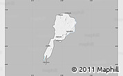Gray Map of Gbi, single color outside