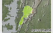 Physical Map of Gbi, darken, semi-desaturated
