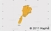 Political Map of Gbi, cropped outside