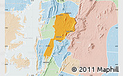 Political Map of Gbi, lighten