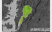 Satellite Map of Gbi, darken, desaturated