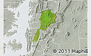 Satellite Map of Gbi, lighten, semi-desaturated