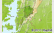 Satellite Map of Gbi, physical outside