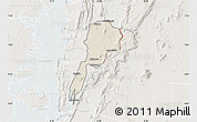 Shaded Relief Map of Gbi, lighten