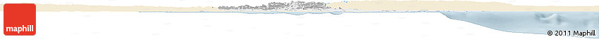 Classic Style Horizon Map of Volta, single color outside