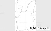Blank Simple Map of Kpandu