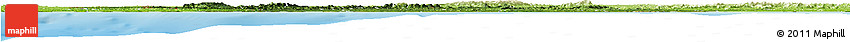 Satellite Horizon Map of Western, physical outside