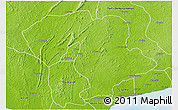 Physical 3D Map of Prestea