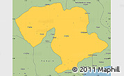 Savanna Style Simple Map of Prestea