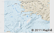 Classic Style 3D Map of Dodekanissa