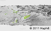 Physical Panoramic Map of Dhodhekanisos, desaturated