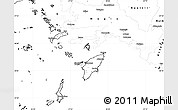 Blank Simple Map of Dhodhekanisos