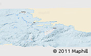 Classic Style Panoramic Map of Dodekanissa, single color outside