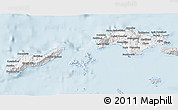 Silver Style 3D Map of Samos