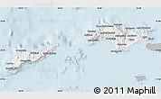 Gray Map of Samos, single color outside
