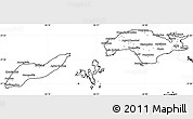 Blank Simple Map of Samos