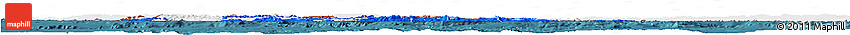 Flag Horizon Map of Greece, single color outside, satellite sea