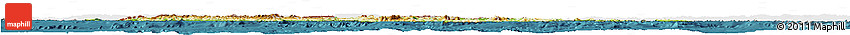Physical Horizon Map of Greece, single color outside, satellite sea