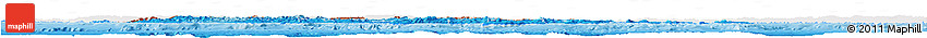 Political Shades Horizon Map of Greece, single color outside, shaded relief sea