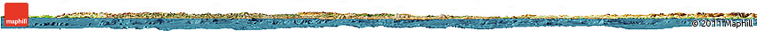 Satellite Horizon Map of Greece, physical outside, satellite sea