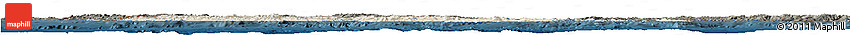 Shaded Relief Horizon Map of Greece, darken