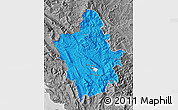 Political Map of Ioannina, desaturated