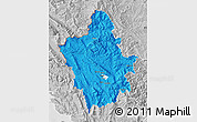 Political Map of Ioannina, lighten, desaturated