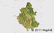 Satellite Map of Ipiros, cropped outside