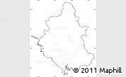 Blank Simple Map of Ipiros, cropped outside, no labels