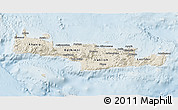 Shaded Relief 3D Map of Kriti, lighten