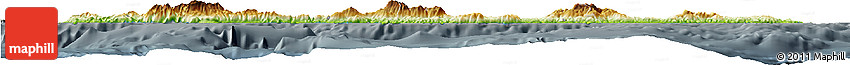 Physical Horizon Map of Kriti, darken, semi-desaturated