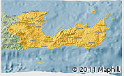 Savanna Style 3D Map of Lasithi
