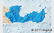 Political Map of Lasithi, lighten