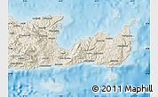 Shaded Relief Map of Lasithi