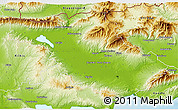 Physical 3D Map of Serrai