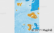 Political Shades Map of Nissia Egeou