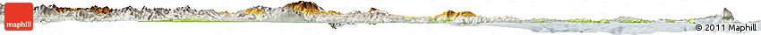 Physical Horizon Map of Thessalia, lighten, semi-desaturated