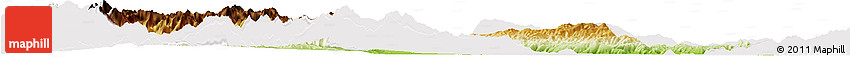 Physical Horizon Map of Trikala, cropped outside