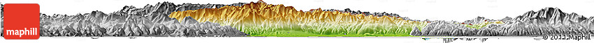 Physical Horizon Map of Xanthi, desaturated